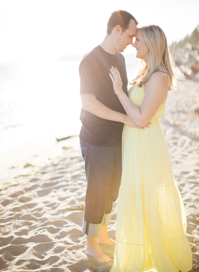 Beach Boat Ride Engagement 