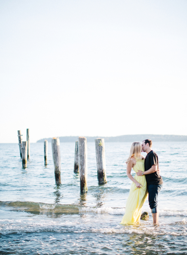 Beach Boat Ride Engagement 