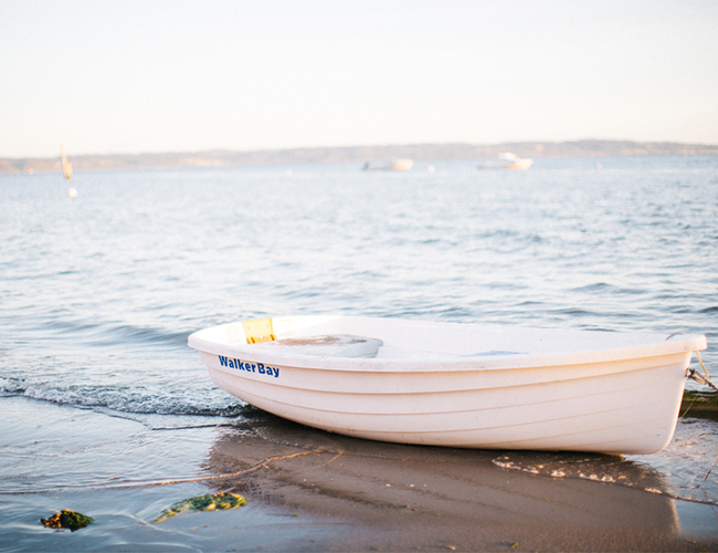 Beach Boat Ride Engagement 