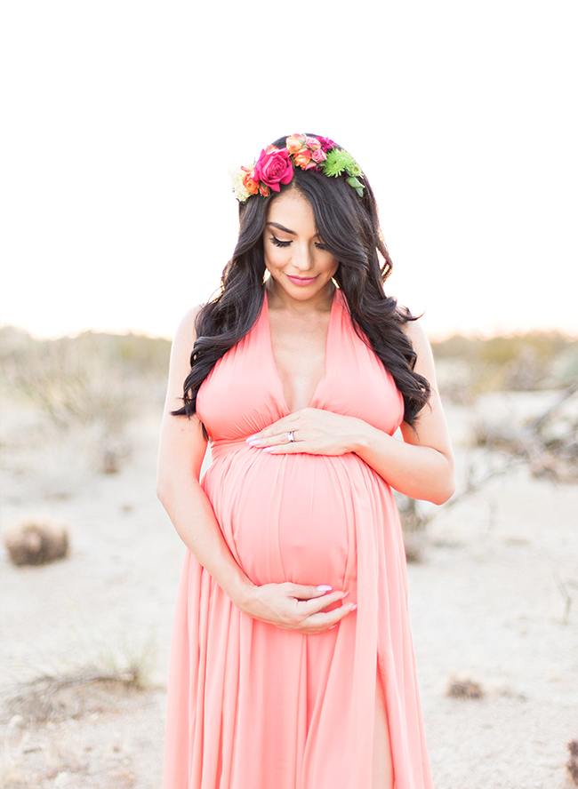Desert Sunset Maternity
