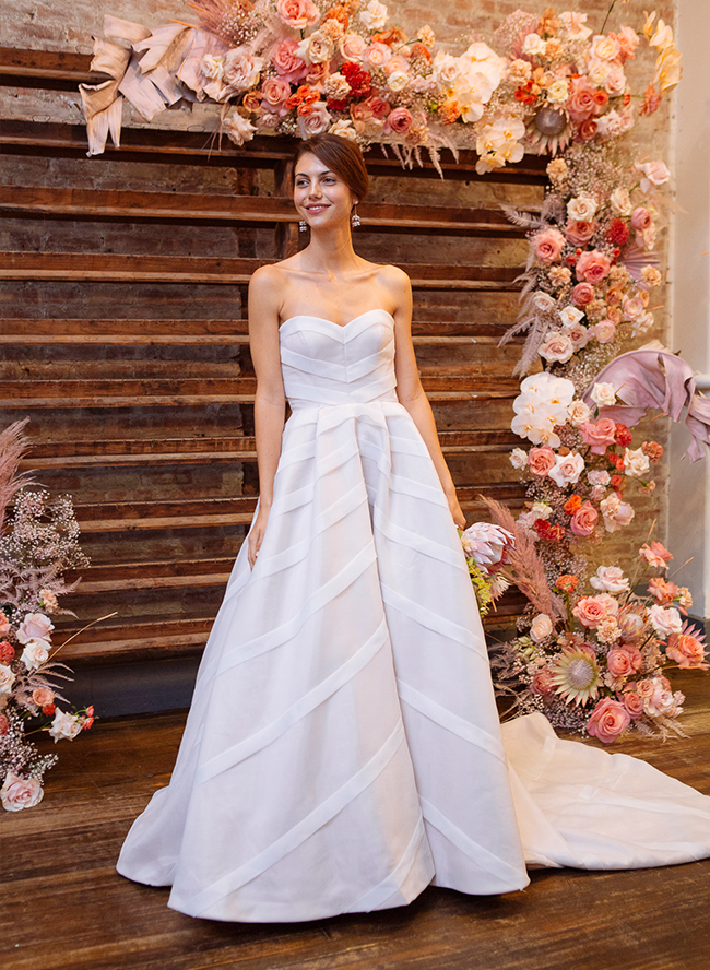 Favorite Dresses from Bridal Fashion Week Fall 2018