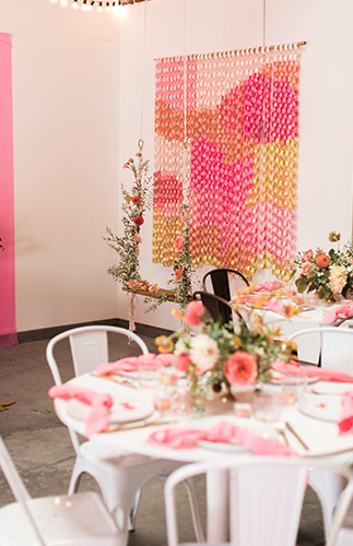 Vintage Pink and Yellow Baby Shower