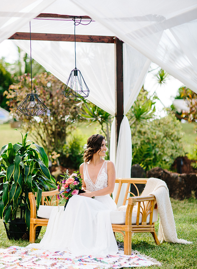 Floral Hawaiian Wedding Inspiration