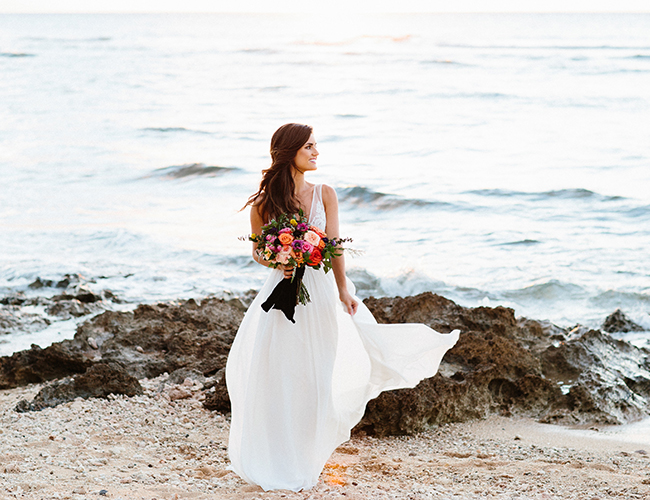 Floral Hawaiian Wedding Inspiration