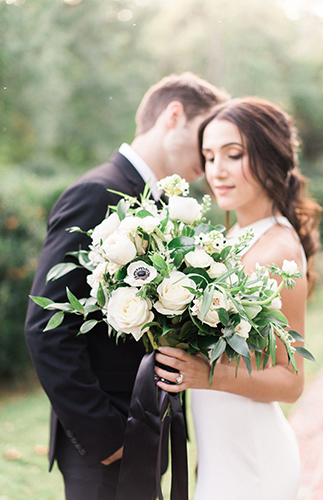 Chic Black and White Wedding