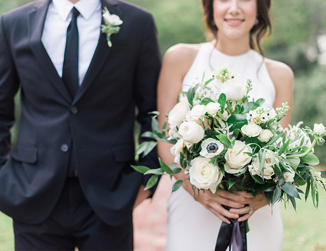 Chic Black and White Wedding