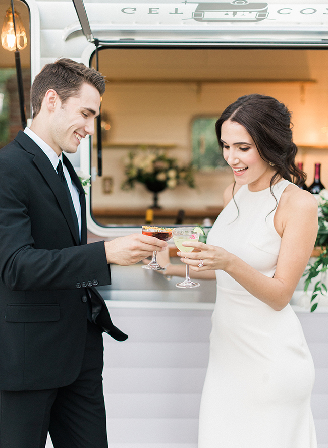 Chic Black and White Wedding