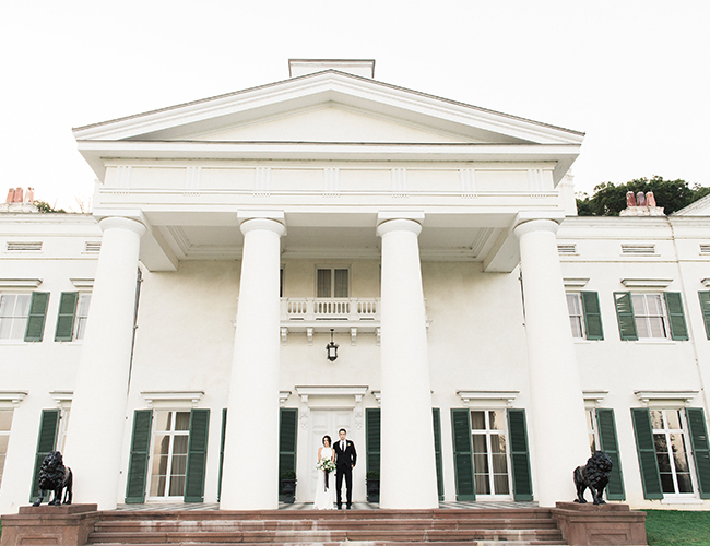 Chic Black and White Wedding