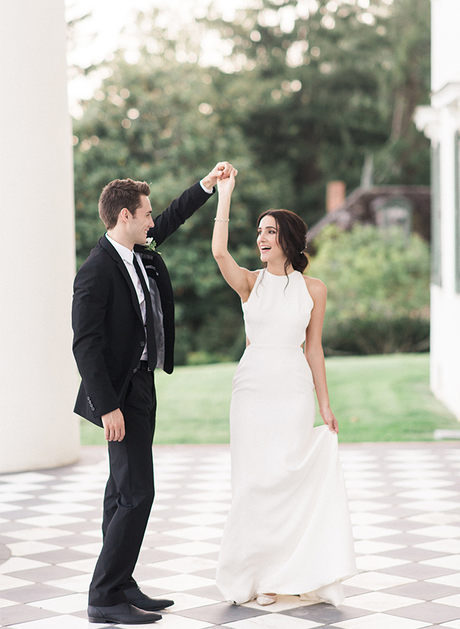 Chic Black and White Wedding