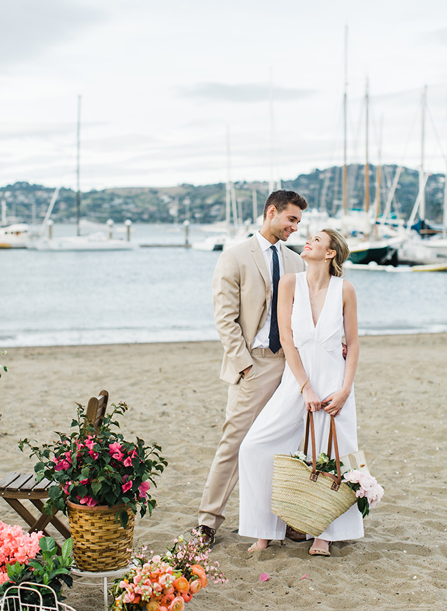 French Riviera Inspired Engagement