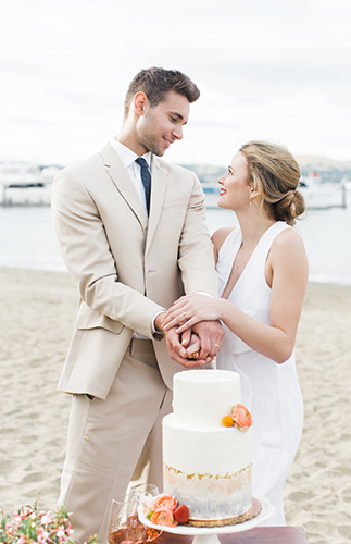 French Riviera Inspired Engagement