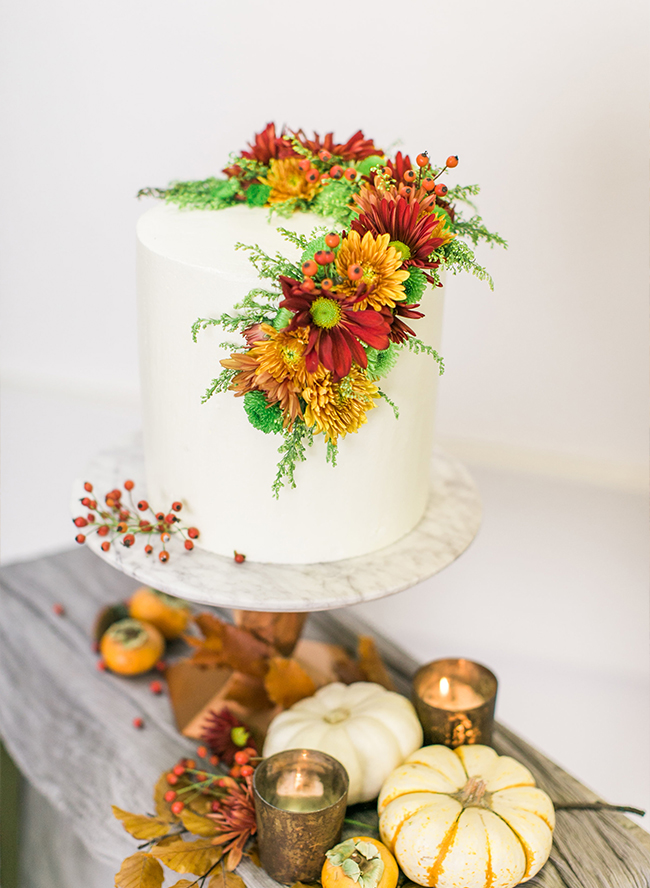 Copper Thanksgiving Tablescape