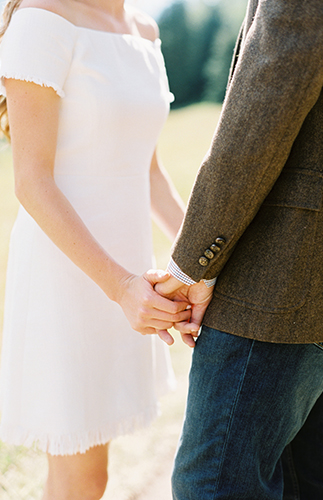 Mountaintop Engagement Photos 