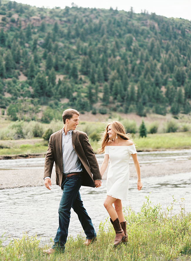 Mountaintop Engagement Photos 