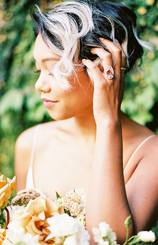 Blue and Gold Wedding