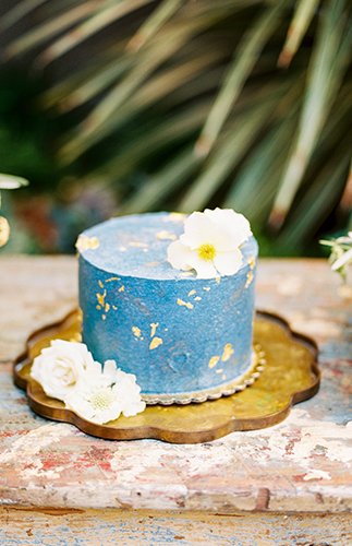 Blue and Gold Wedding