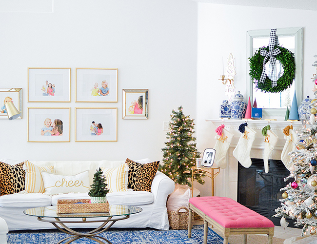 Pink and Blue Holiday Home