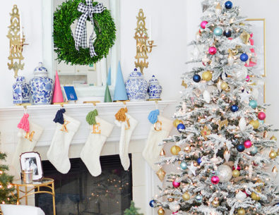 Pink and Blue Holiday Home