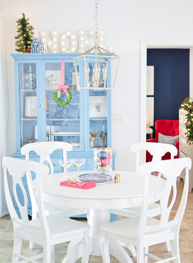 Pink and Blue Holiday Home