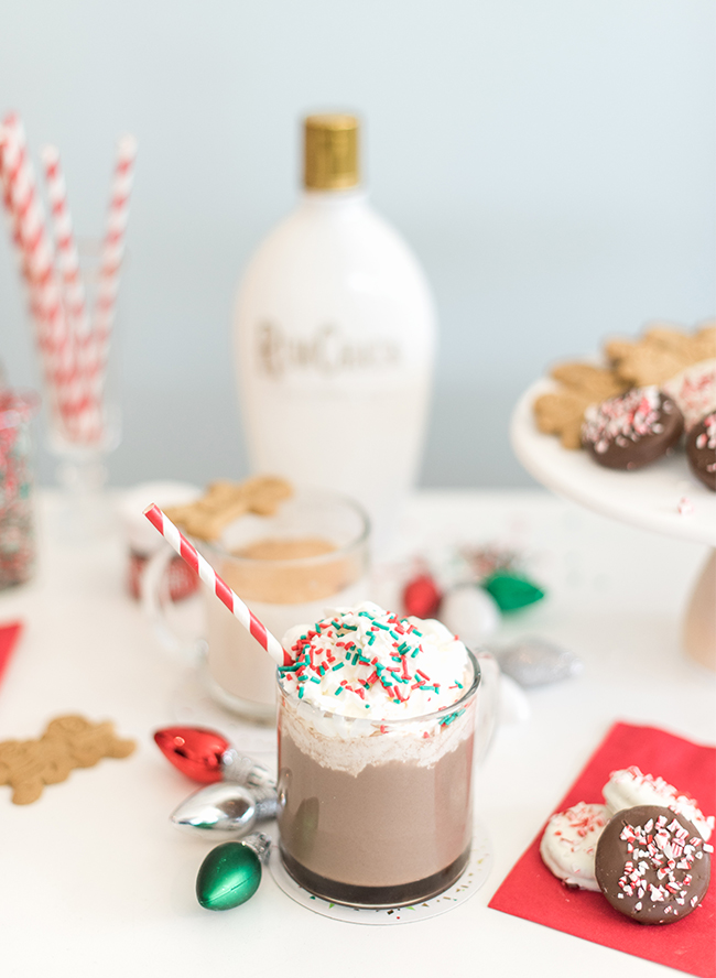 Boozy Milk & Cookies for Santa - Inspired by This