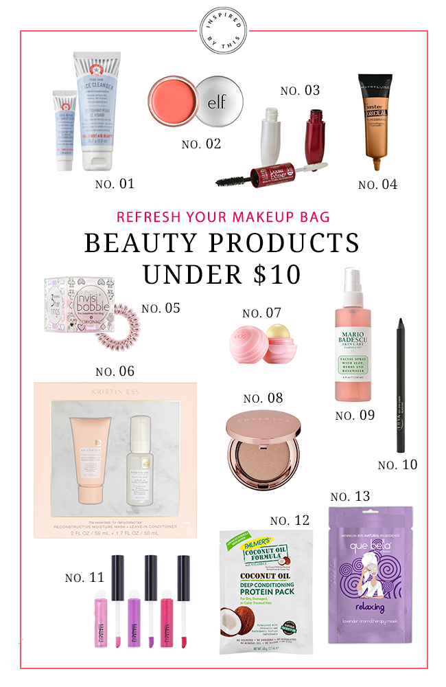 Beauty Products Under $10