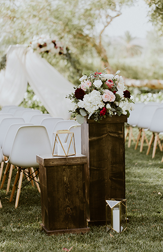 Moody Geometric Wedding