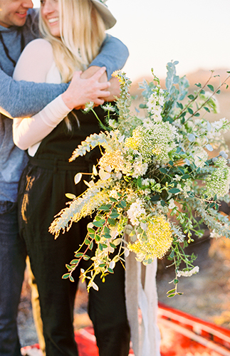 Cliffside Engagement Photos 