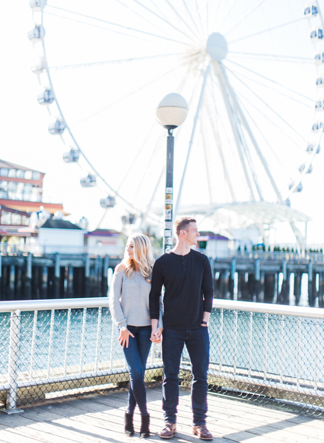 Inspired By This Downtown Seattle Engagement Photos