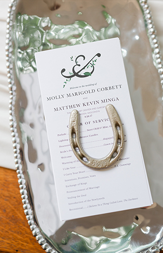 Elegant Equestrian Inspired Wedding