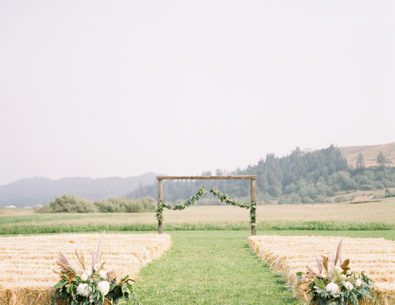 Black and White Ranch Wedding
