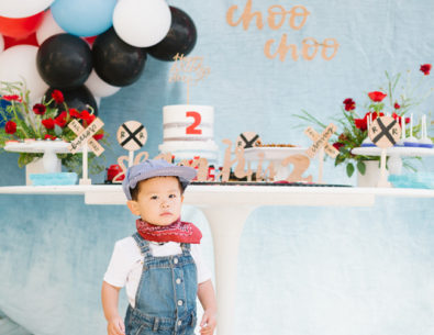 Train Birthday Party is Two Cute
