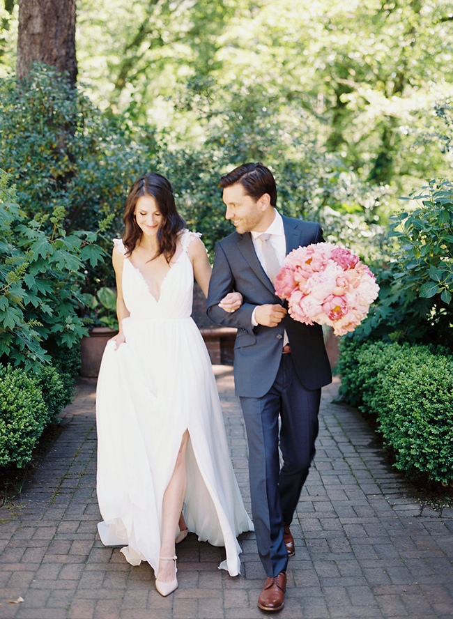 Peony Filled Spring Wedding Inspiration