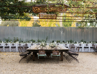 Rustic Green and Grey Wedding