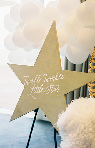 Twinkle Twinkle Little Star Themed Baby Shower