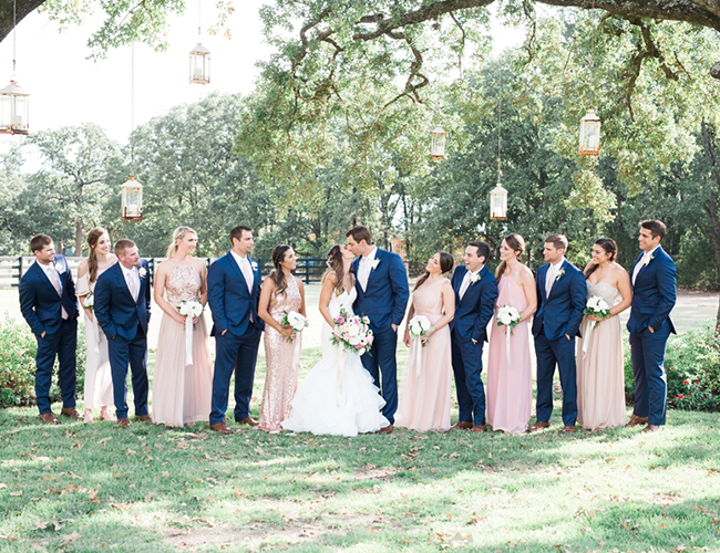 Traditional Wedding In A Big, Beautiful White Barn - Inspired By This