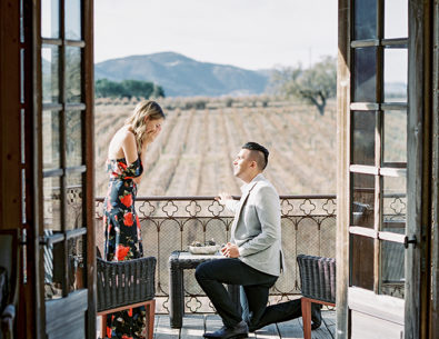 Proposal at Sunstone Winery