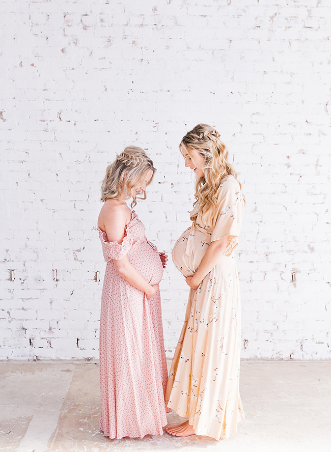 These Best Friends Had A Joint Maternity Shoot - Inspired By This