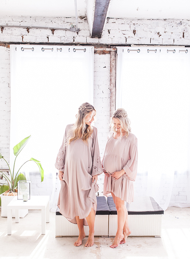 These Best Friends Had A Joint Maternity Shoot - Inspired By This