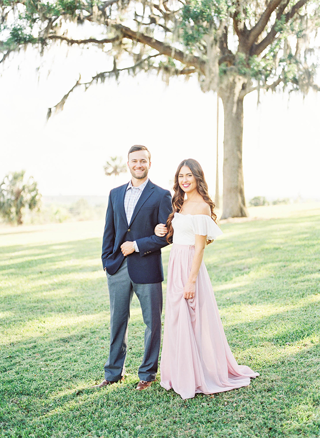 Garden Engagement Photos