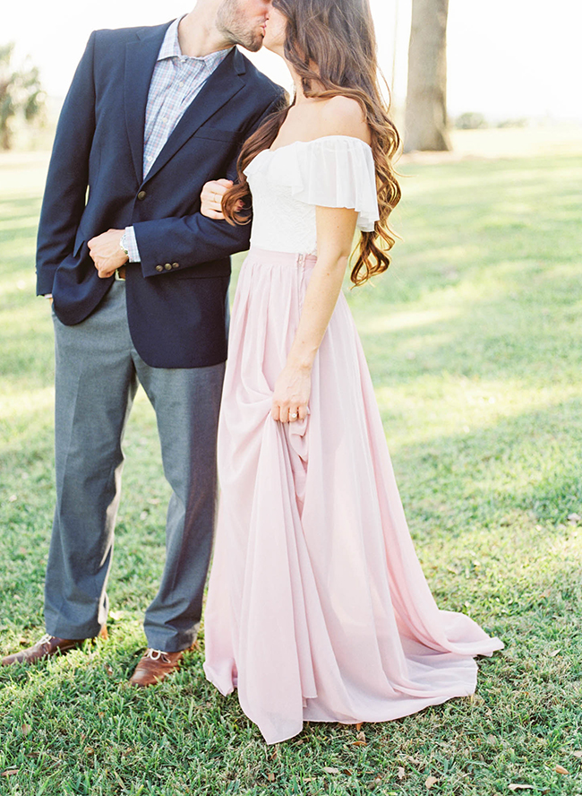 Garden Engagement Photos