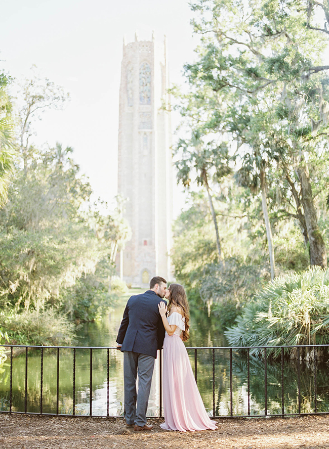 Garden Engagement Photos