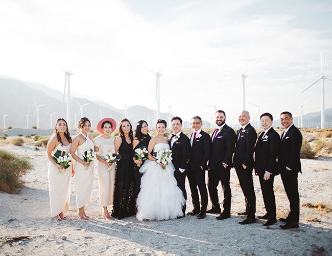 Palm Springs Wedding with Modern Details