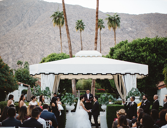 Palm Springs Wedding with Modern Details