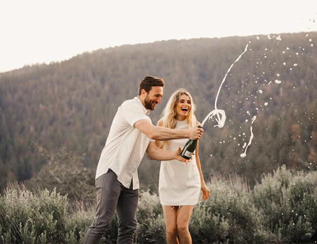 Enchanting Woodsy Engagement Photos in Los Angeles