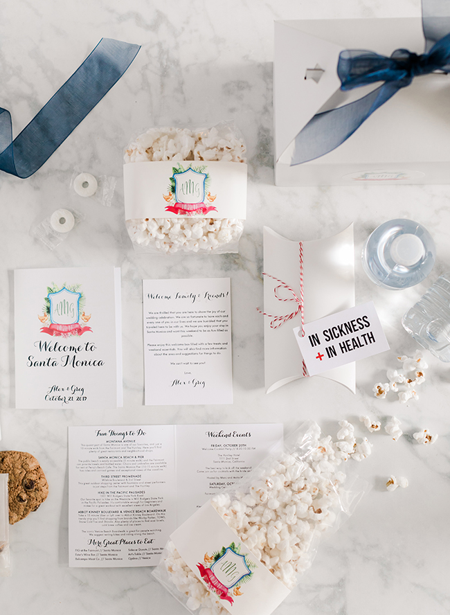 What to Put in a Wedding Welcome Bag