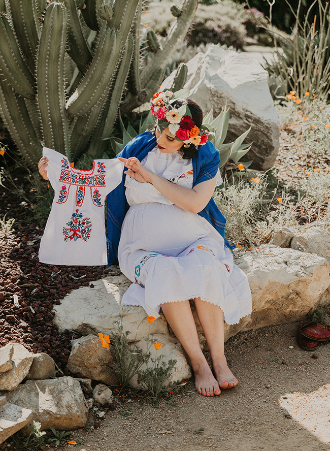 Mexican hotsell dress maternity