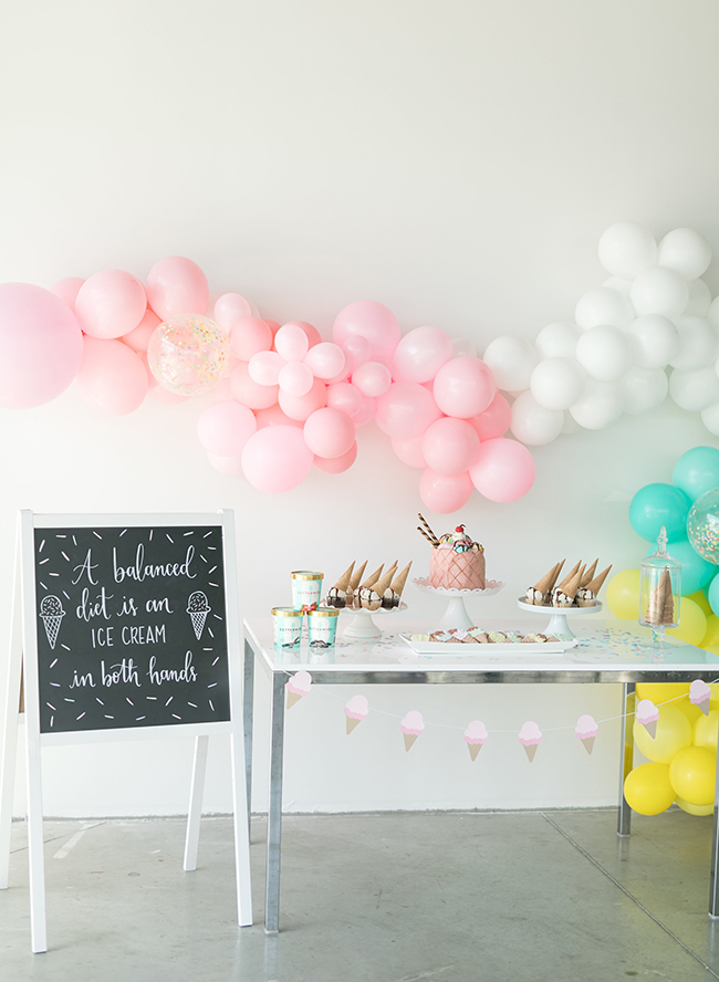 Ice Cream Social Bridal Shower