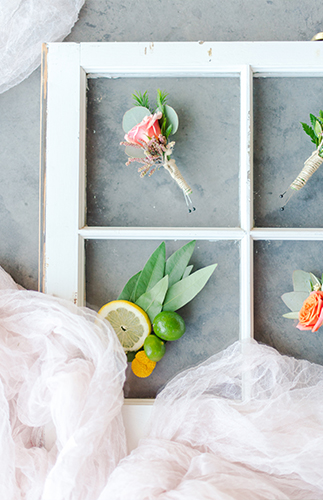 Bright Citrus Wedding Inspiration 