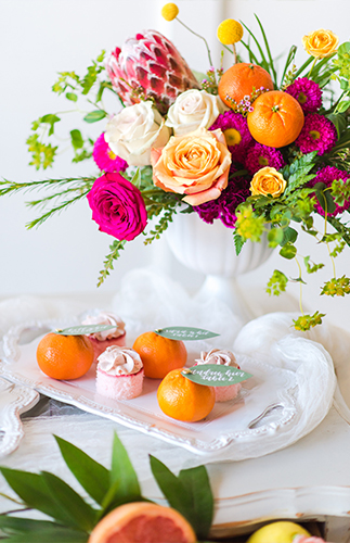 Bright Citrus Wedding Inspiration 