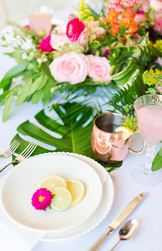 Bright Citrus Wedding Inspiration 